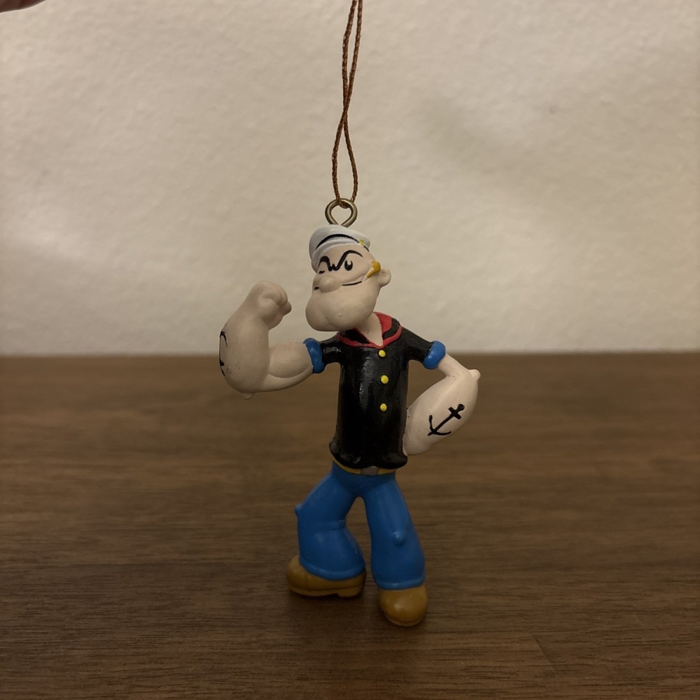 Vintage KFS Popeye 3.5" PVC Toy Figure‎ Cartoon Figurine Ornament - New